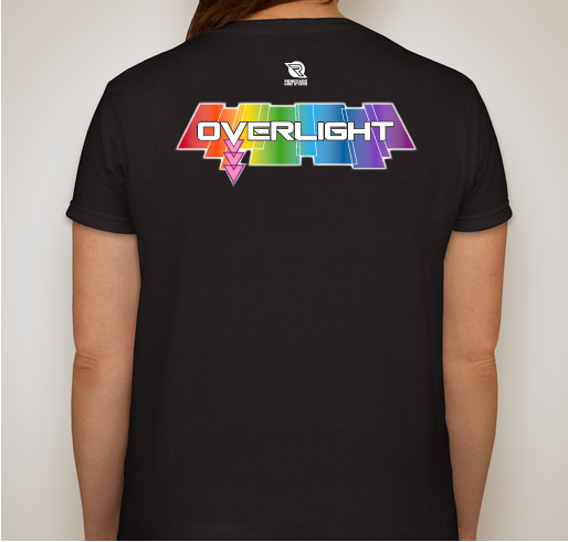 Support LGBTQIA+ Youth and Wear Your Gamer Colors With Pride! Fundraiser - unisex shirt design - back