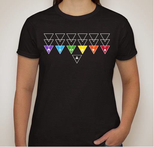 Support LGBTQIA+ Youth and Wear Your Gamer Colors With Pride! Fundraiser - unisex shirt design - front