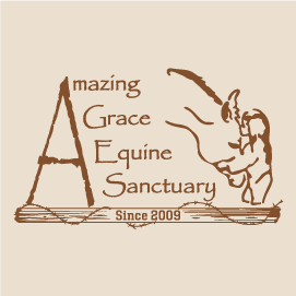 Amazing Grace Equine Sanctuary shirt design - zoomed