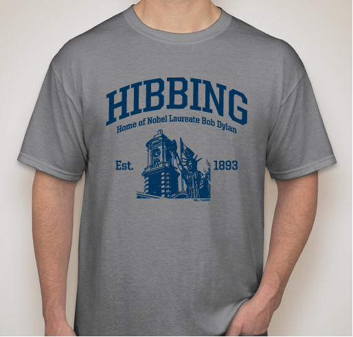 Support The Hibbing Dylan Project! Fundraiser - unisex shirt design - front