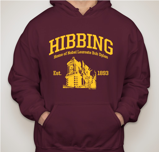 Support The Hibbing Dylan Project! Fundraiser - unisex shirt design - front