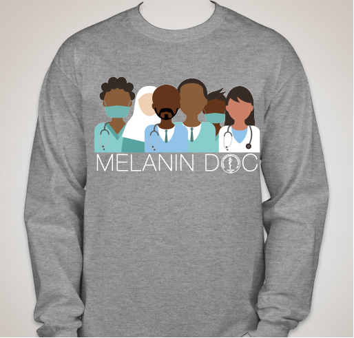 SNMA & Melanin Doc present: #ShiftingTheNarrative Fundraiser - unisex shirt design - front