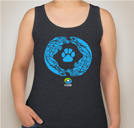 Bringing Awareness To Canine Cancer! Now is the time to show your support with this awesome logo! Fundraiser - unisex shirt design - front