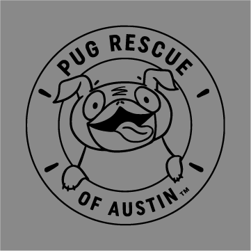 Pug Rescue of Austin's 10 Year Anniversary Tumblers! shirt design - zoomed