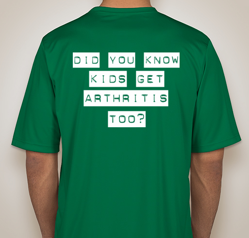 Kids Get Arthritis Too Fundraiser - unisex shirt design - back