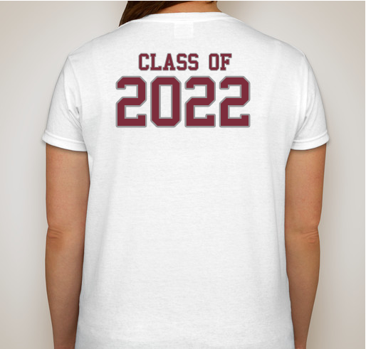 Class of 2022 Spirit Wear Fundraiser - unisex shirt design - back