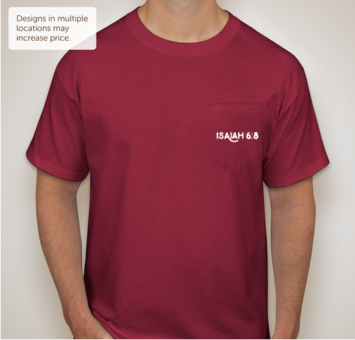 Send us to Navajo !! Fundraiser - unisex shirt design - front