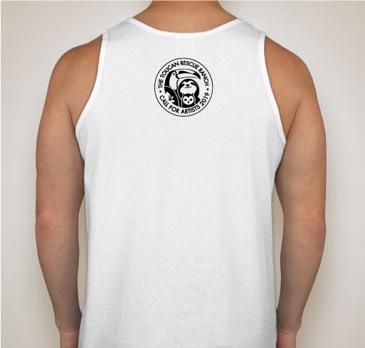 Toucan Rescue Ranch's Call for Artists Winner! Fundraiser - unisex shirt design - back
