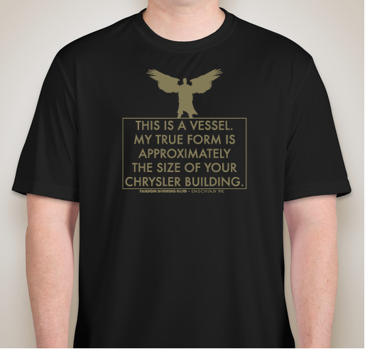 Enochian 9k Fundraiser - unisex shirt design - front