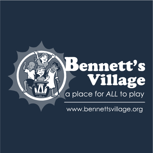 Bennett’s Village shirt design - zoomed