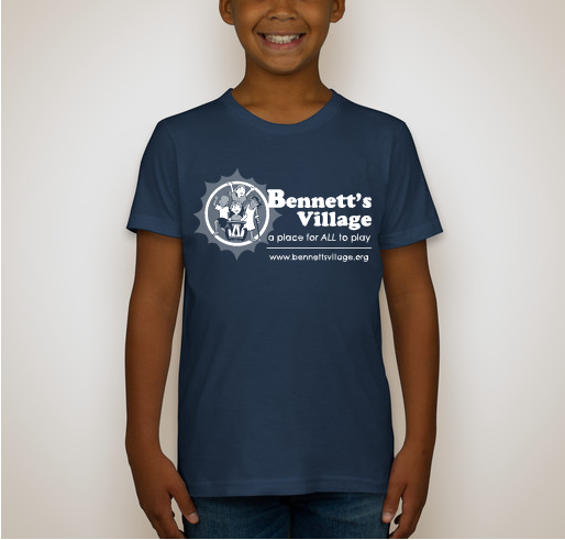 Bennett’s Village Fundraiser - unisex shirt design - back