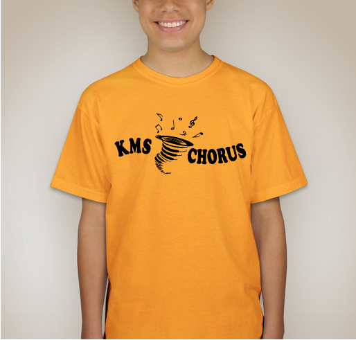 KMS Chorus T-Shirts Fundraiser - unisex shirt design - back