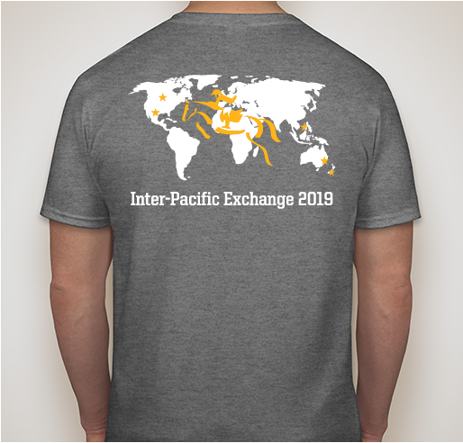 USPC Inter-Pacific Exchange 2019 Fundraiser - unisex shirt design - back
