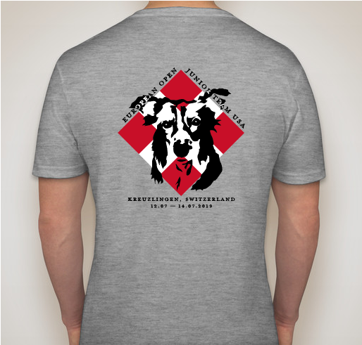 2019 EOJ Team Spark Fundraiser - unisex shirt design - back