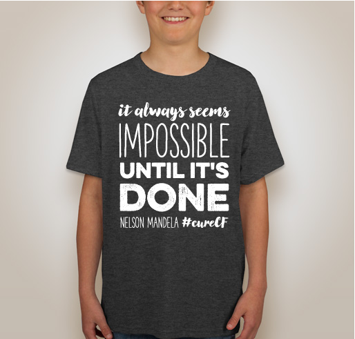 Jensen's League 2019 t-shirt Fundraiser for the CF Foundation Fundraiser - unisex shirt design - back