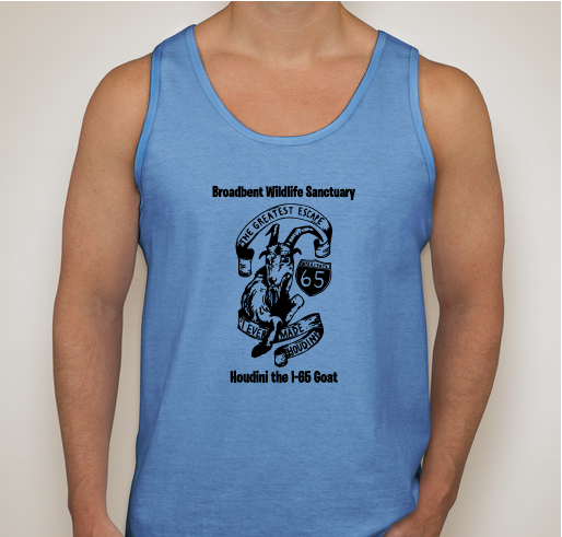 Houdini the I-65 Goat Fundraiser Fundraiser - unisex shirt design - front