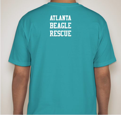 Atlanta Beagle Rescue-Team Beagle! Fundraiser - unisex shirt design - back