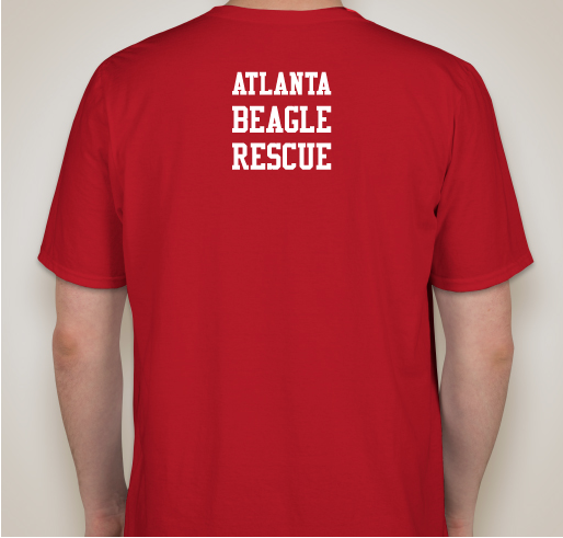 Atlanta Beagle Rescue-Team Beagle! Fundraiser - unisex shirt design - back