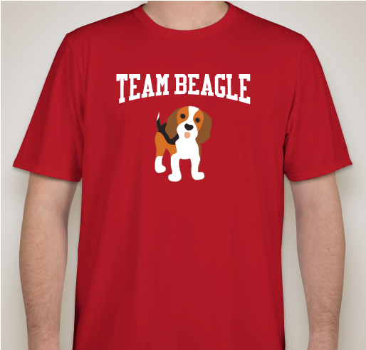 Atlanta Beagle Rescue-Team Beagle! Fundraiser - unisex shirt design - front