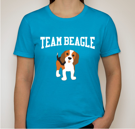 Atlanta Beagle Rescue-Team Beagle! Fundraiser - unisex shirt design - front
