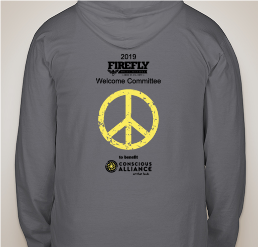 2019 Firefly Fan Welcome Committee Fundraiser - unisex shirt design - back