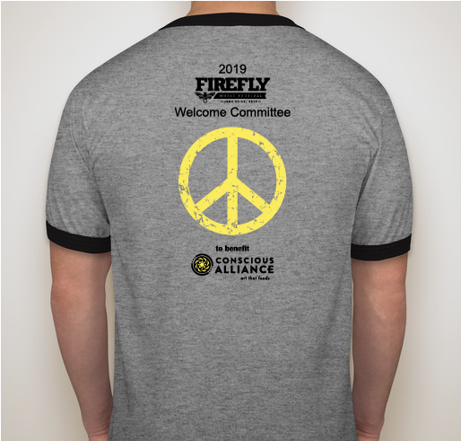 2019 Firefly Fan Welcome Committee Fundraiser - unisex shirt design - back
