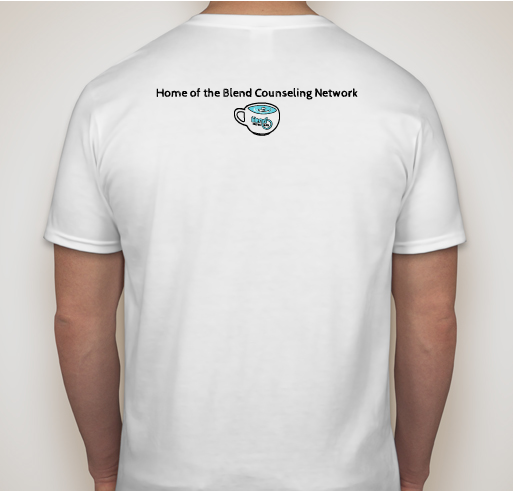 Blend Counseling Network Fundraiser - unisex shirt design - back
