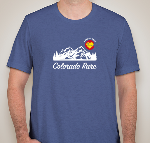 Colorado RARE T-shirt Fundraiser - unisex shirt design - front