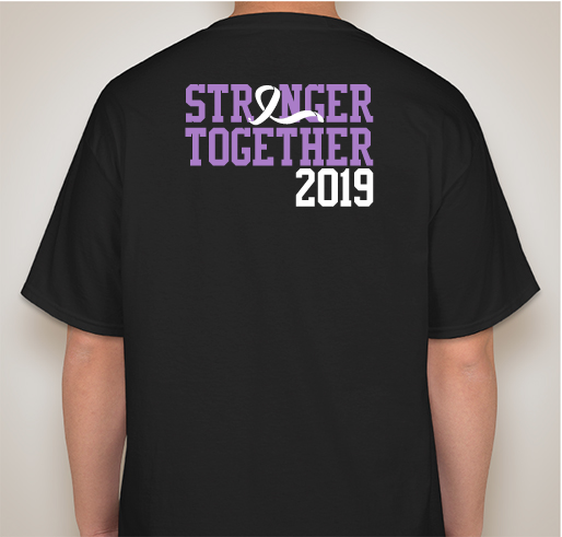 The Pack Walks for a Cure 2019 Fundraiser - unisex shirt design - back