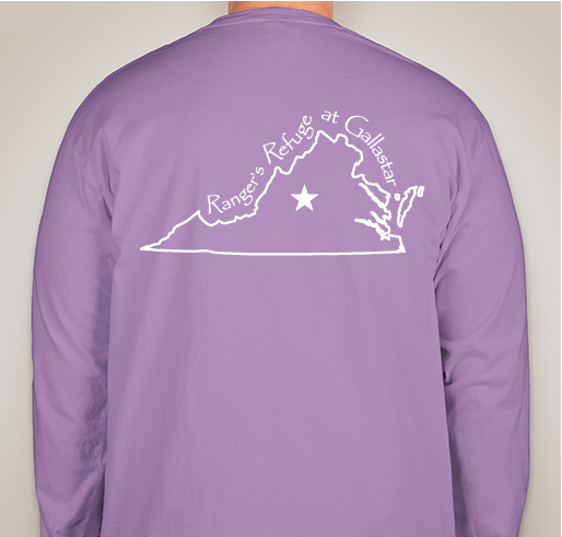 Help Ranger's Refuge welcome 25 pigs to Gallastar! Fundraiser - unisex shirt design - back
