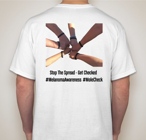 Help Stop The Spread Fundraiser - unisex shirt design - back