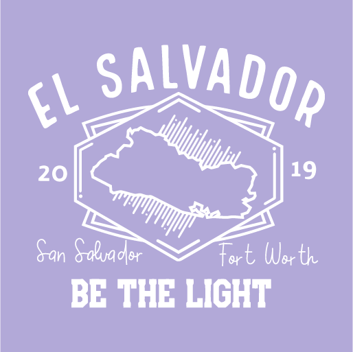 El Salvador 2019 Mission Trip shirt design - zoomed