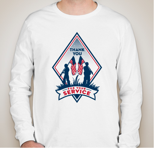 Thank You for Your Service Tour Fundraiser - unisex shirt design - front