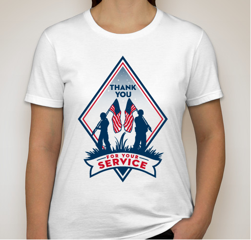 Thank You for Your Service Tour Fundraiser - unisex shirt design - front