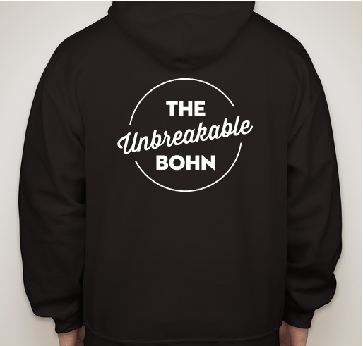 Kevin Bohn Fundraiser - unisex shirt design - back
