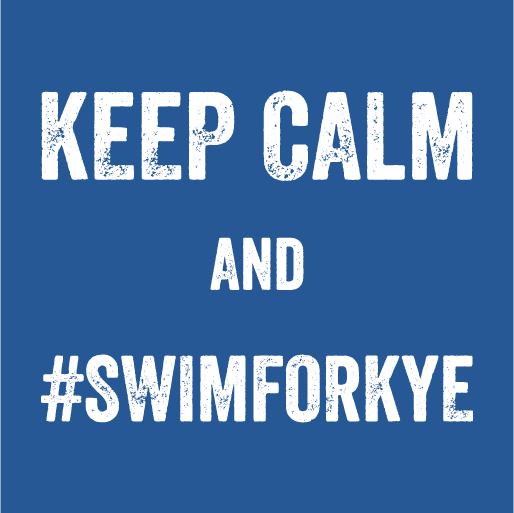 Swim for Kye shirt design - zoomed