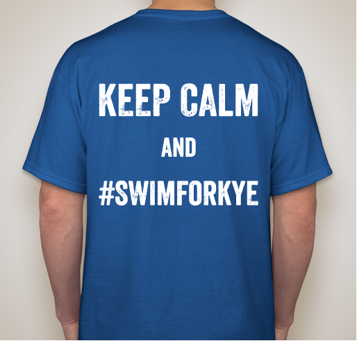 Swim for Kye Fundraiser - unisex shirt design - back