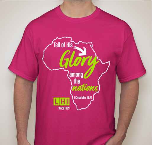 Send Lacey to Kenya - LHI Africa Team Fundraiser - unisex shirt design - front