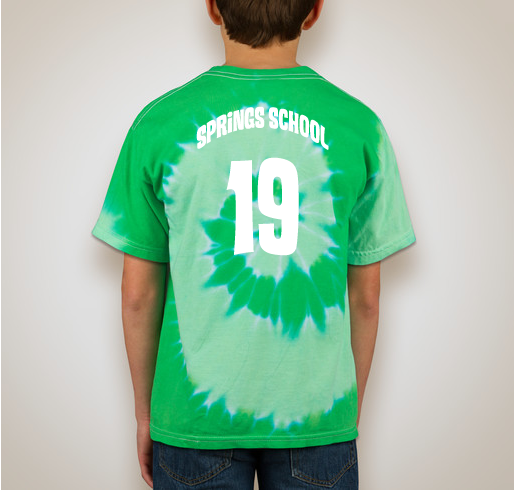 Green and White Day T-shirts! Fundraiser - unisex shirt design - back
