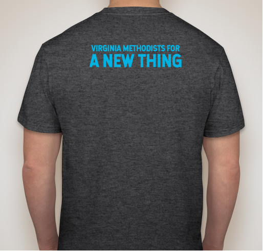 A New Thing Virginia Fundraiser - unisex shirt design - back