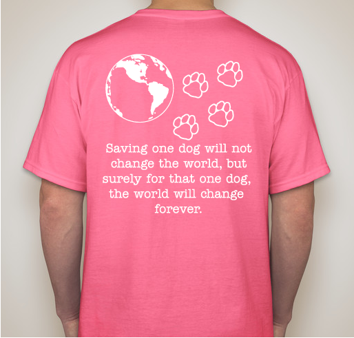 Spring 2019 Fundraiser - unisex shirt design - back