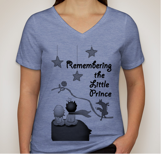 Remembering the Little Prince Cast Shirt Fundraiser - unisex shirt design - front