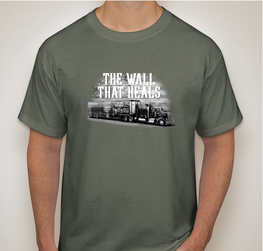 The Wall That Heals 2019 Tour Fundraiser - unisex shirt design - front