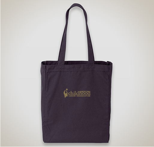 ACCO Go Gold® Fighter Totes Fundraiser - unisex shirt design - back