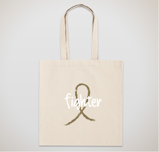 ACCO Go Gold® Fighter Totes Fundraiser - unisex shirt design - front
