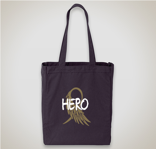 ACCO Go Gold® Hero Totes Fundraiser - unisex shirt design - front