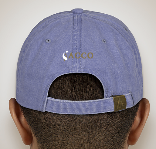 ACCO Go Gold® Fighter Hats Fundraiser - unisex shirt design - back
