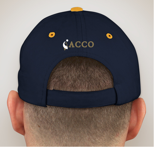 ACCO Go Gold® Fighter Hats Fundraiser - unisex shirt design - back