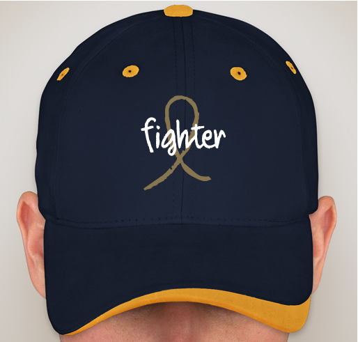 ACCO Go Gold® Fighter Hats Fundraiser - unisex shirt design - front