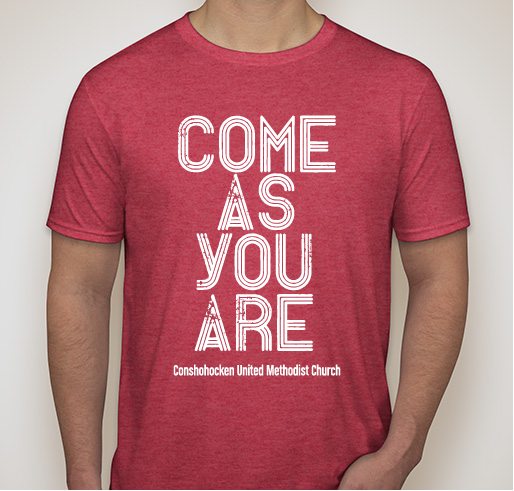Conshohocken UMC Fundraiser - unisex shirt design - front